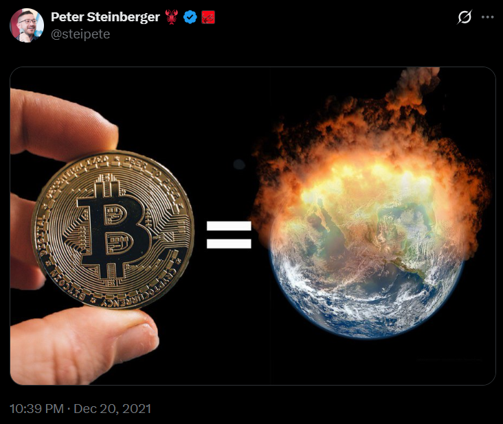 cryptohatelog's tweet photo. OpenClaw guy was always anti-crypto. Formed his opinion from the usual suspects. https://t.co/PEhHV59FOy