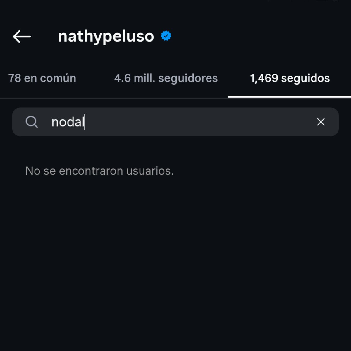 🚨🇦🇷| Nathy Peluso fue una de las Artistas mujeres que dejó de seguir al cantante Nodal en apoyo a su colega Cazzu.