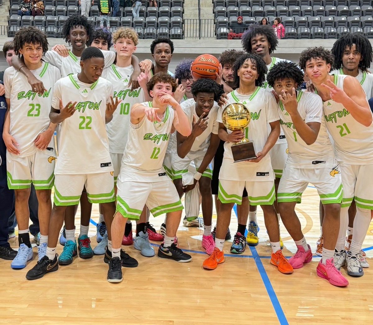 NorthwestISD's tweet photo. The @EatonHighSchool Eagles are bi-district champs after defeating Mansfield Lake Ridge earlier this week! GO BIRDS! 🏀🏆

𝟲𝗔 𝗗𝗶𝘃𝗶𝘀𝗶𝗼𝗻 𝗜 𝗕𝗼𝘆𝘀 𝗕𝗮𝘀𝗸𝗲𝘁𝗯𝗮𝗹𝗹 𝗔𝗿𝗲𝗮 𝗥𝗼𝘂𝗻𝗱
Eaton vs. El Paso Franklin
Friday (Feb. 27) - 4 p.m.
Odessa Permian HS https://t.co/LsvB29FVgD