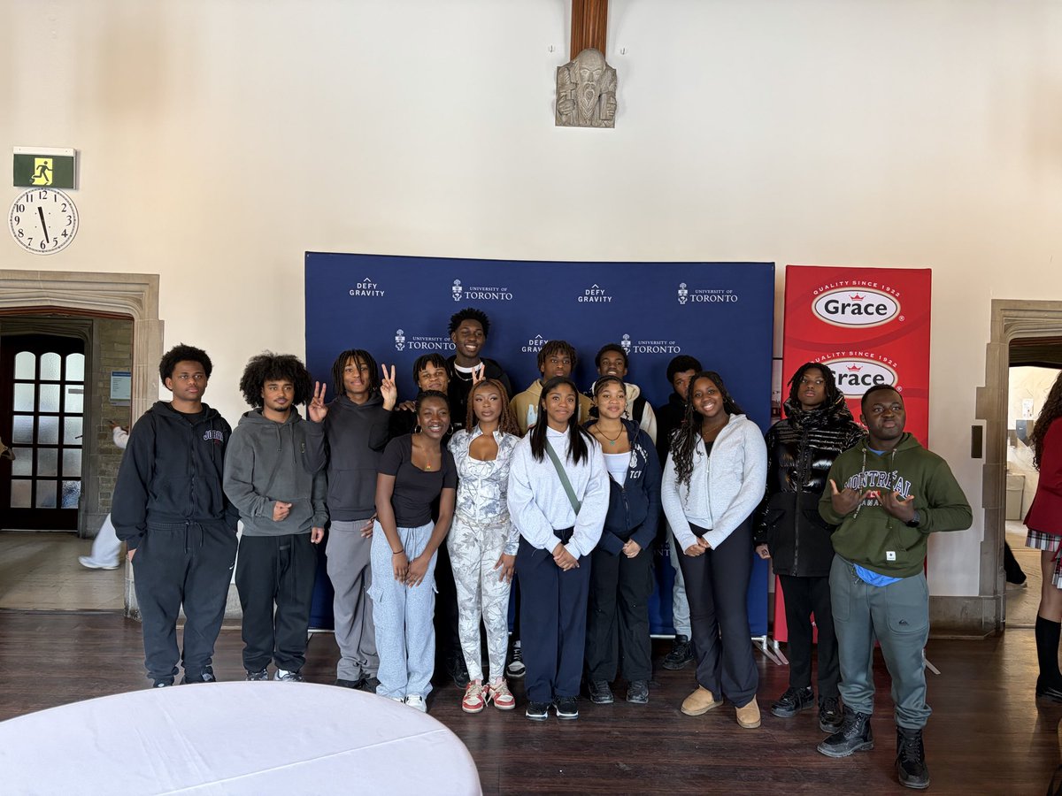 BHM Luncheon at the beautiful University of Toronto Hart House! Success starts and ends with hard work! Keep showing up <a href="/stmikesbolton/">stmikesbolton</a> 👏🙏Thunder Proud! <a href="/DPCDSBSchools/">Dufferin-Peel Catholic District School Board</a>