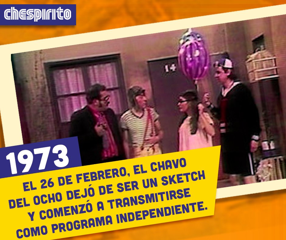 Risas inolvidables, tortas de jamón y frases que seguimos repitiendo sin querer queriendo. 📺

#ElChavoDelOcho #ElChavoDel8 #ElChavo #Chespirito #Efemérides