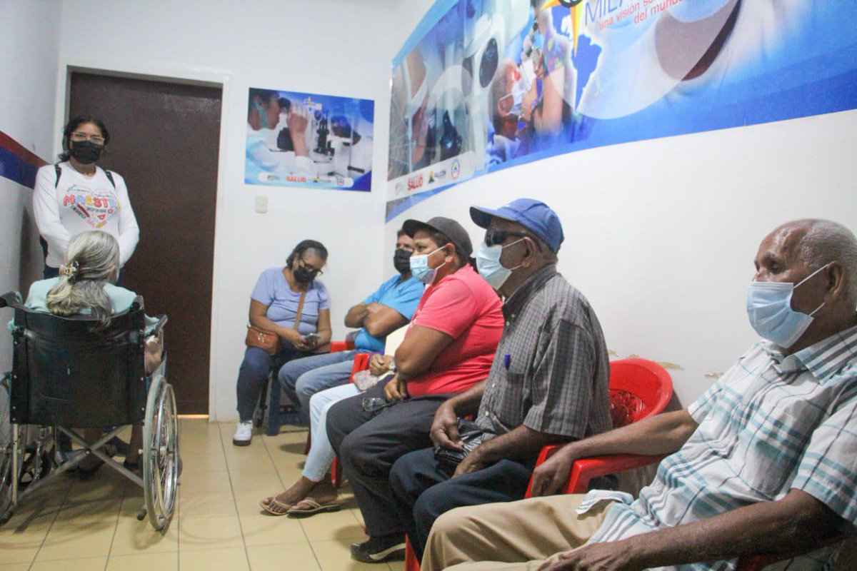 Gracias a la aplicación App 1x10 del Buen Gobierno, pacientes de Falcón y otros estados del país fueron atendidos en jornada de cirugía de cataratas realizado en el Centro Oftalmológico del sector San José de Coro,