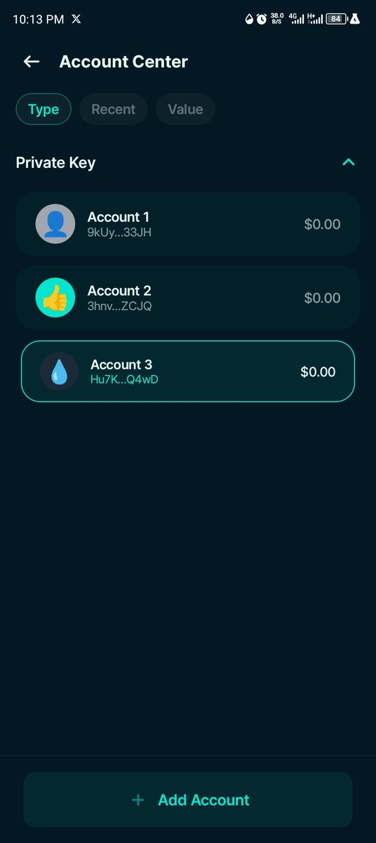 3 account with 0 balance lol
My life dey bear market 💔😭