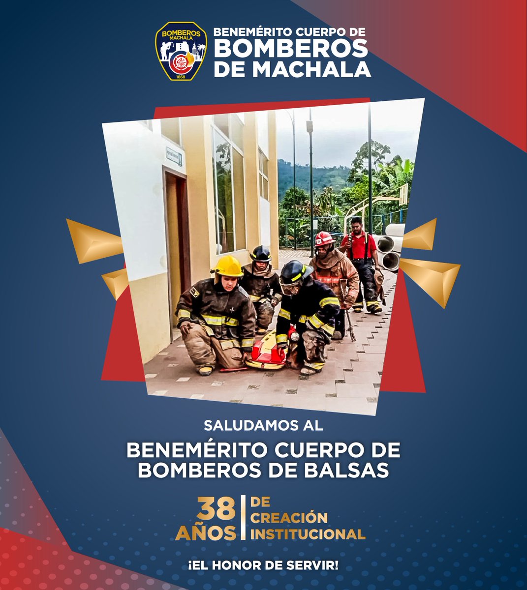 Benemérito Cuerpo de Bomberos de Machala tweet media