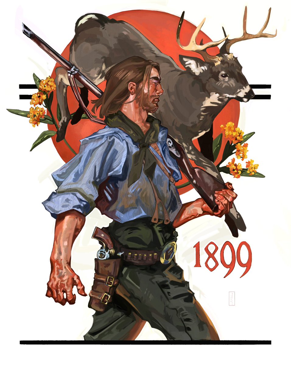 leyendecker x #rdr2 study