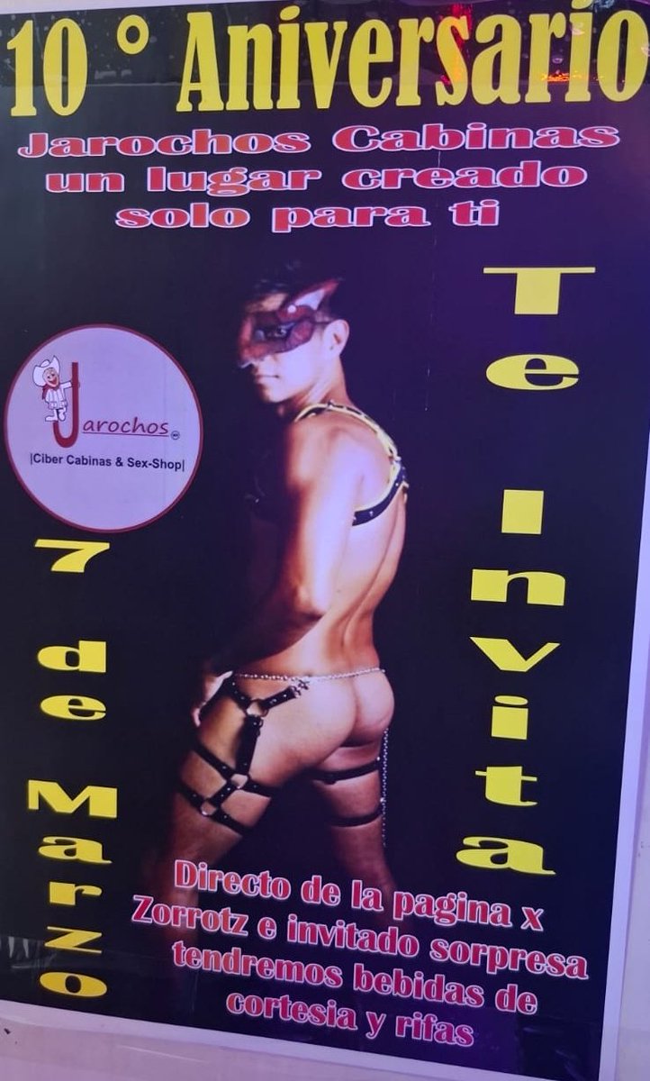 JAROCHOSSHOP's tweet photo. Próximo 07 de marzo nuestro 10 aniversario... tendrémos 2 invitados especiales...
Tendrémos bebidas de cortesía 
Rifas te esperamos..
Jarochos cabinas un lugar creado sólo para ti 🔥🔥🔥🔥🔥🔥 https://t.co/WrQmznUYuY