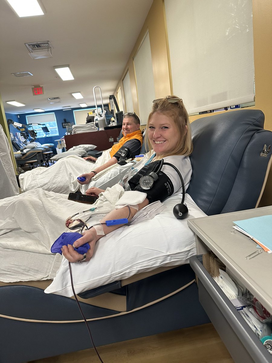 Big sister, Rylee and dad are providing a direct donation if Braelyn ends up needing blood during or after surgery next week. Unfortunately, my blood is a different type, but I felt left out so I made a general donation.  Feeling grateful for dad and big sister!