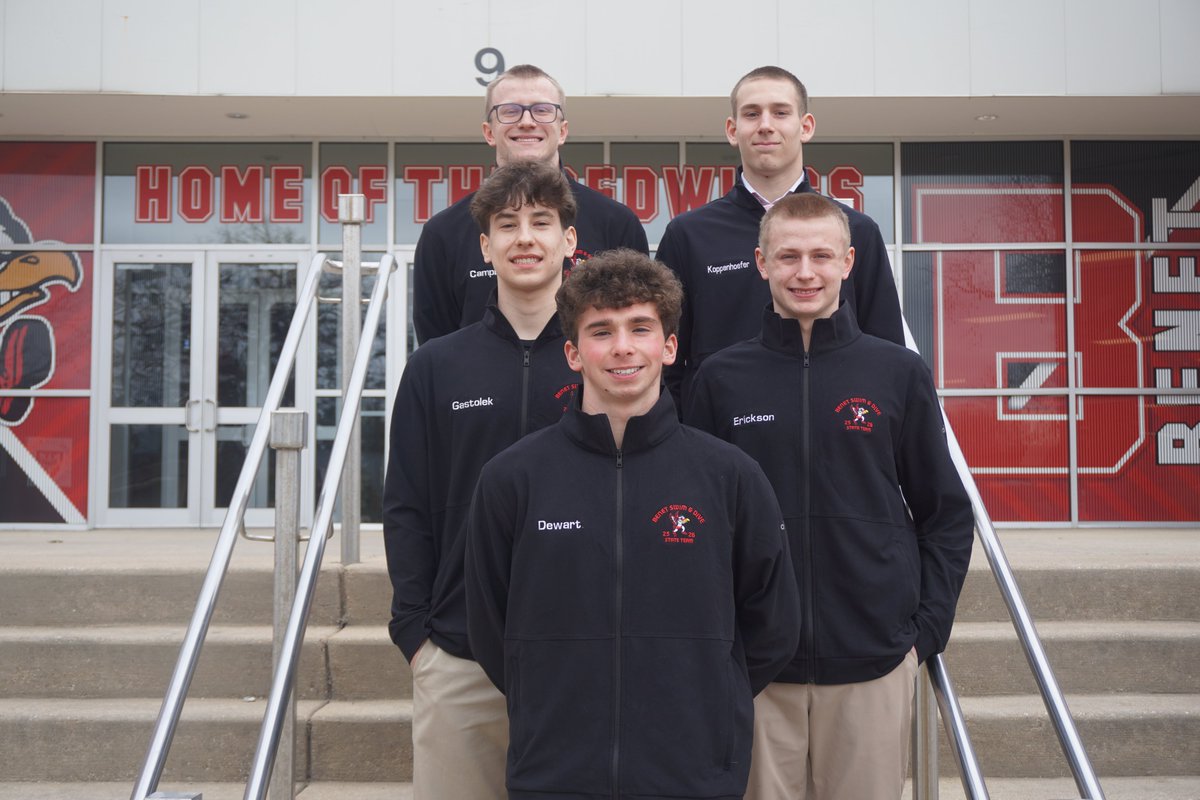 BenetAthletics's tweet image. Good luck to our Benet Boys Varsity Swim &amp;amp; Dive Team who will be competing at the IHSA State Championship Meet at FMC Natatorium this weekend! 🌊

Go Redwings!
#BenetAthletics #RedwingNation #State