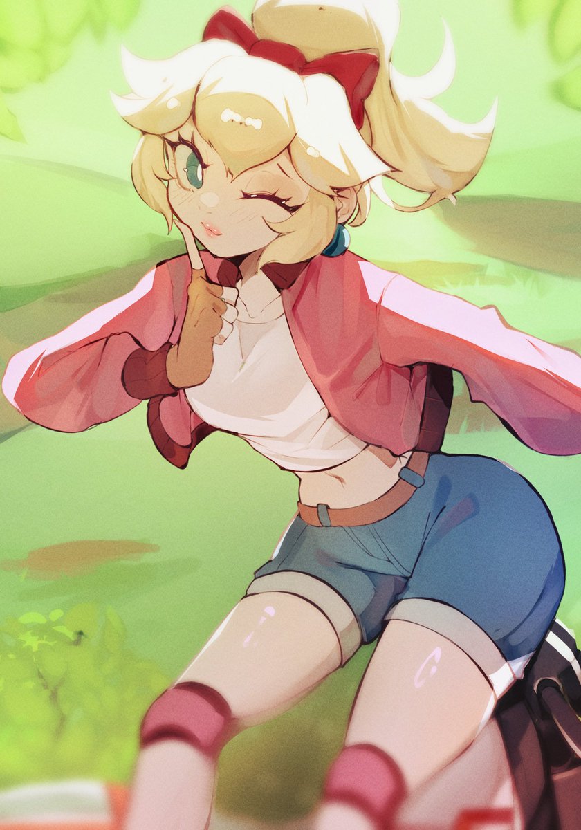 Princess Peach Racing repost 🏁