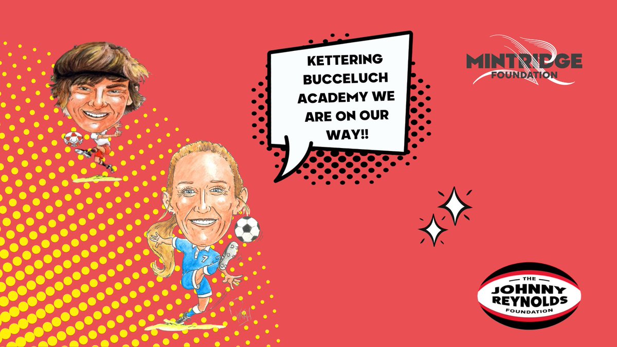 MintridgeFDN's tweet photo. We’re on our way Kettering Buccleuch Academy.
Aileen Whelan &amp; Fil Kamps are excited to visit the primary school for a funded programme by the amazing Johnny Reynolds Foundation — it’s going to be an exciting day ahead with Years 5&amp;6!
#TeamMintridge #MintridgeProgrammes #johnboii https://t.co/TDXd5Ka65B