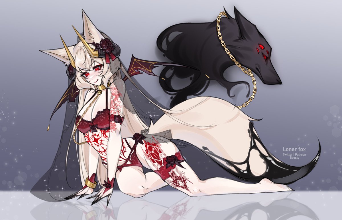 CerberusYing's tweet photo. One after one, now you're sitting on my bed~ ❤️

✧ art by @lonerfox_png | #doodleying ✧ https://t.co/FyySiRGm5w