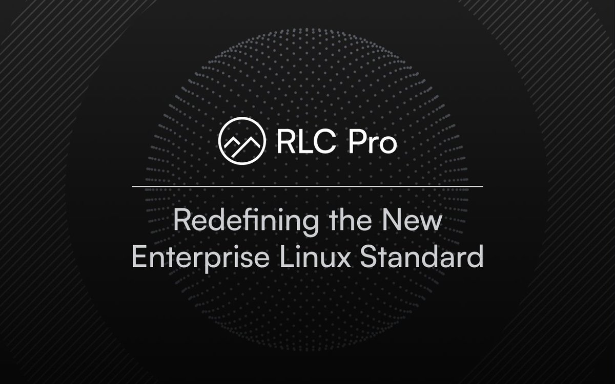 CtrlIQ's tweet photo. The Enterprise Linux model limits where you can run your subscription. The result is fragmented infrastructure built for vendor revenue, not yours.
RLC Pro is the rethink. One subscription. No limits. Runs everywhere.
https://t.co/AvIksfM0i0
#EnterpriseLinux #RockyLinux #RLCPro #OpenSource