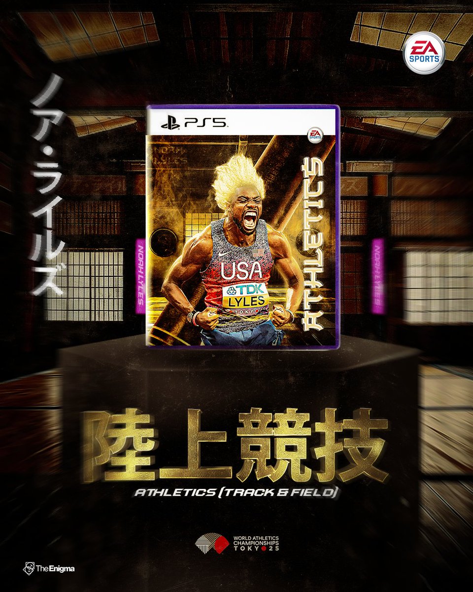Had So I’ve had this idea in mind ever since I saw <a href="/LylesNoah/">Noah Lyles, OLY</a>'s images from the World Athletics Championships in Tokyo… figured I’d make a cover from them.

#smsports