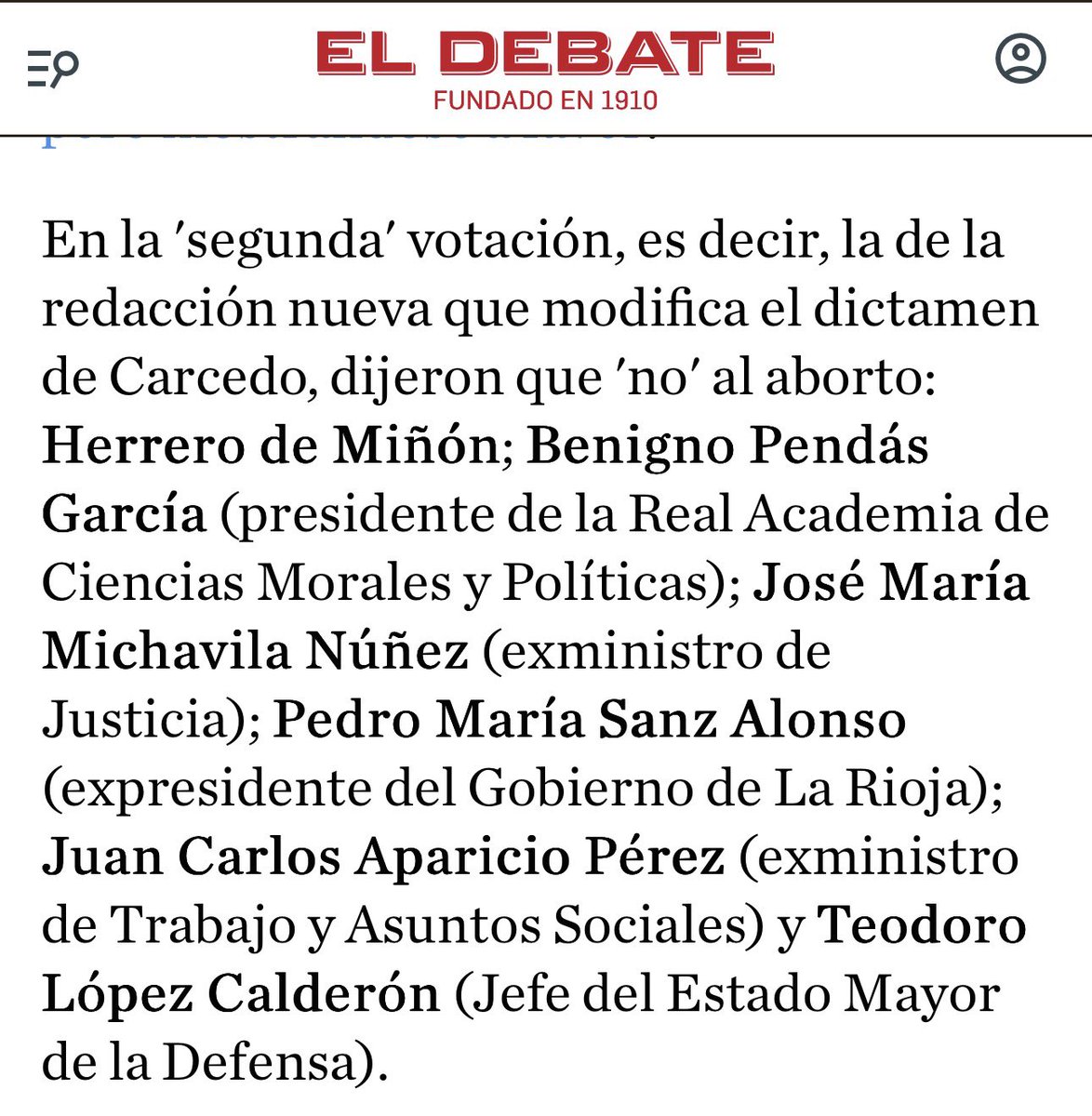 Honor a los ponentes del Consejo de Estado que han votado que NO al aborto en la Constitución

Por lo que sea, Soraya no ha considerado importante acudir.