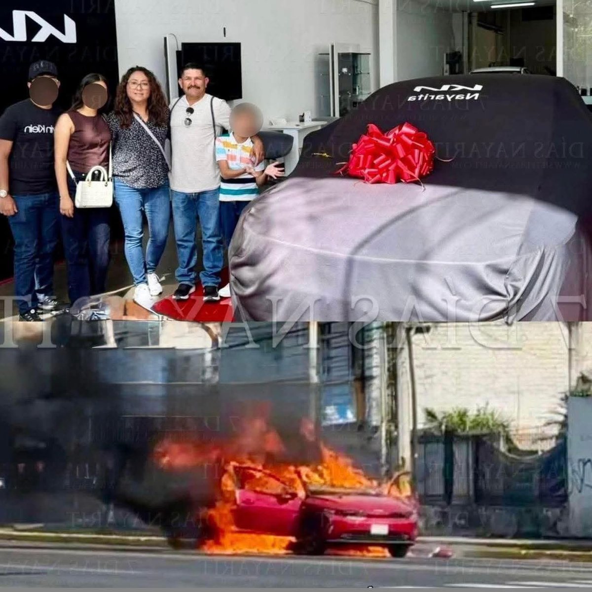 🚨 #Terrible | 🔴DE LA FELICIDAD A LA TRISTEZA EN UNOS MINUTOS 

El 30 de enero fue uno de los días más felices para nuestra familia. Después de mucho esfuerzo, por fin logramos comprar nuestro primer carro de agencia, un vehículo KIA K3  que representaba años de duro trabajo y