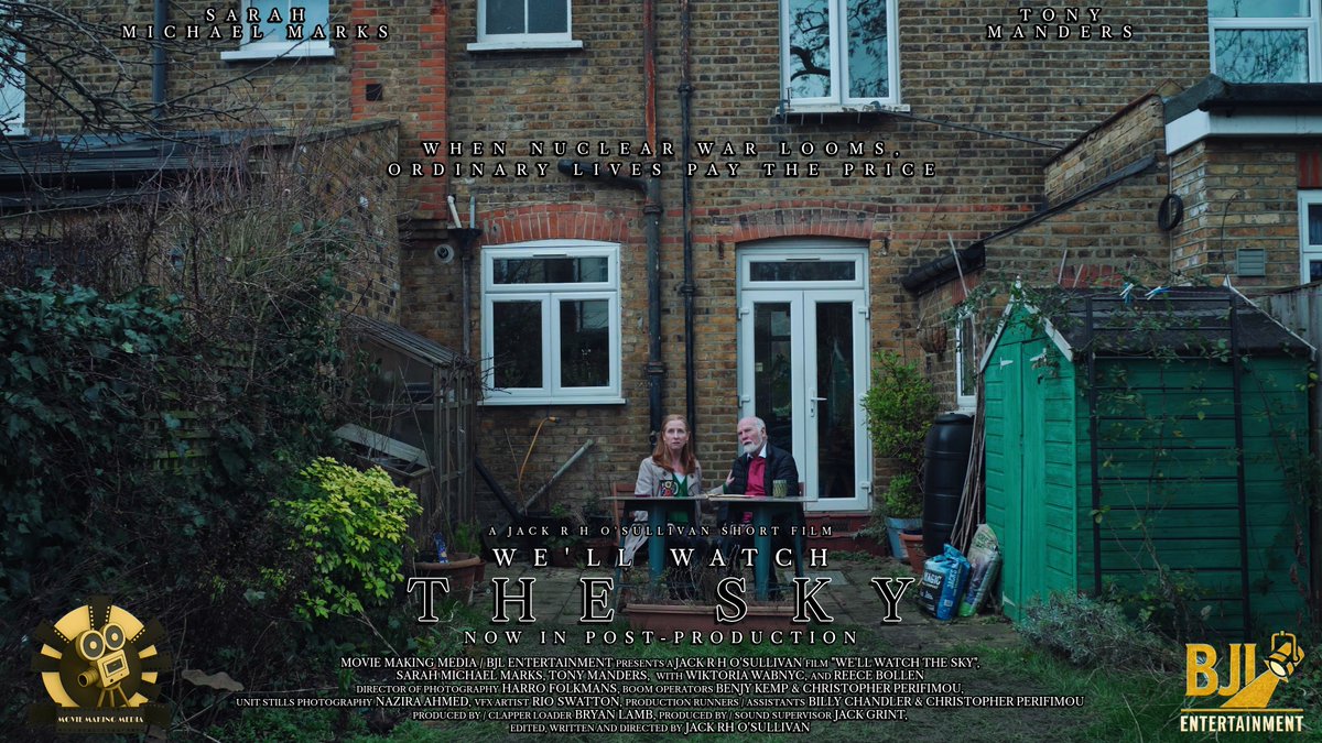 We'll Watch The Sky, A cautionary tale. When nuclear war becomes imminent, two estranged former lovers reunite to find one final moment of peace in the last light of the world.

When nuclear war looms, ordinary lives pay the price.

#WellWatchTheSky #NuclearDrama  #CautionaryTale