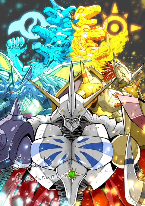 Share your art and nationality! The birth country of Digimon and Pokemon!