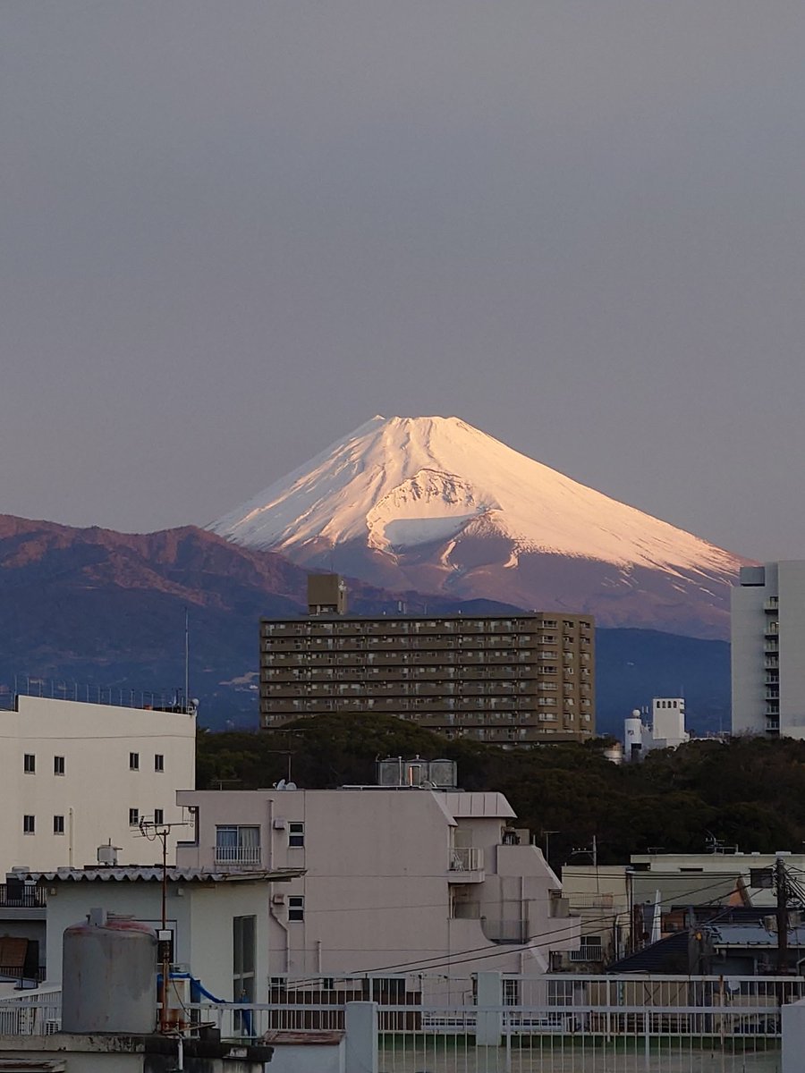 きょうの富士山🗻