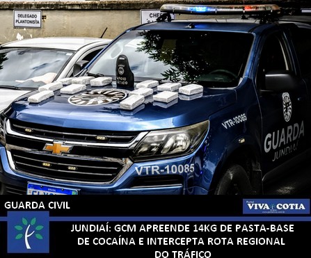 portal_viva's tweet image. Jundiaí: GCM apreende 14 kg de pasta-base de cocaína e intercepta rota regional do tráfico. Motorista de aplicativo, que receberia mil reais para realizar o transporte, foi preso em flagrante. Saiba mais em portalviva.com.br/noticia/jundia…   #guardacivilmunicipal #GMJ #flagrante #jundiaí
