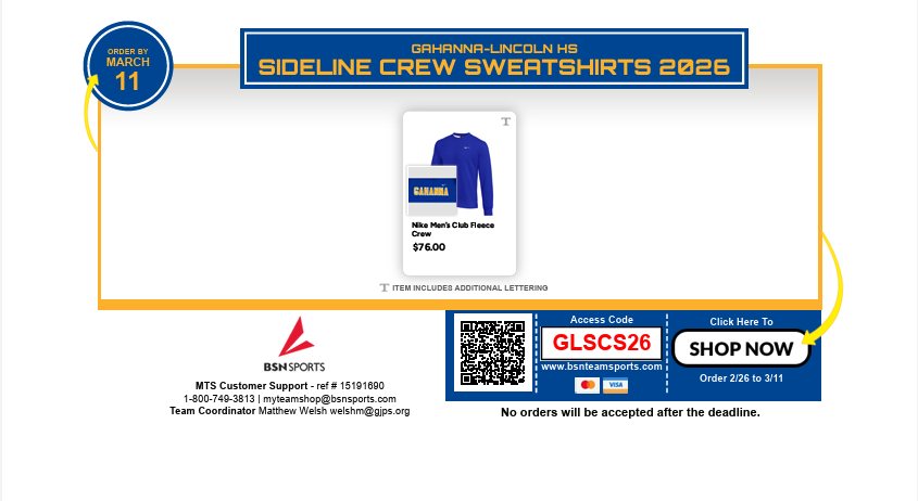 Gahanna Lincoln Athletics tweet media