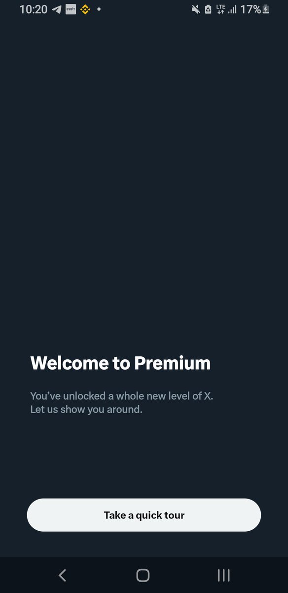 I just got premium 
It's about to go down.

Waiting for my blue tick 😋

If I engage you now you will know 🙂