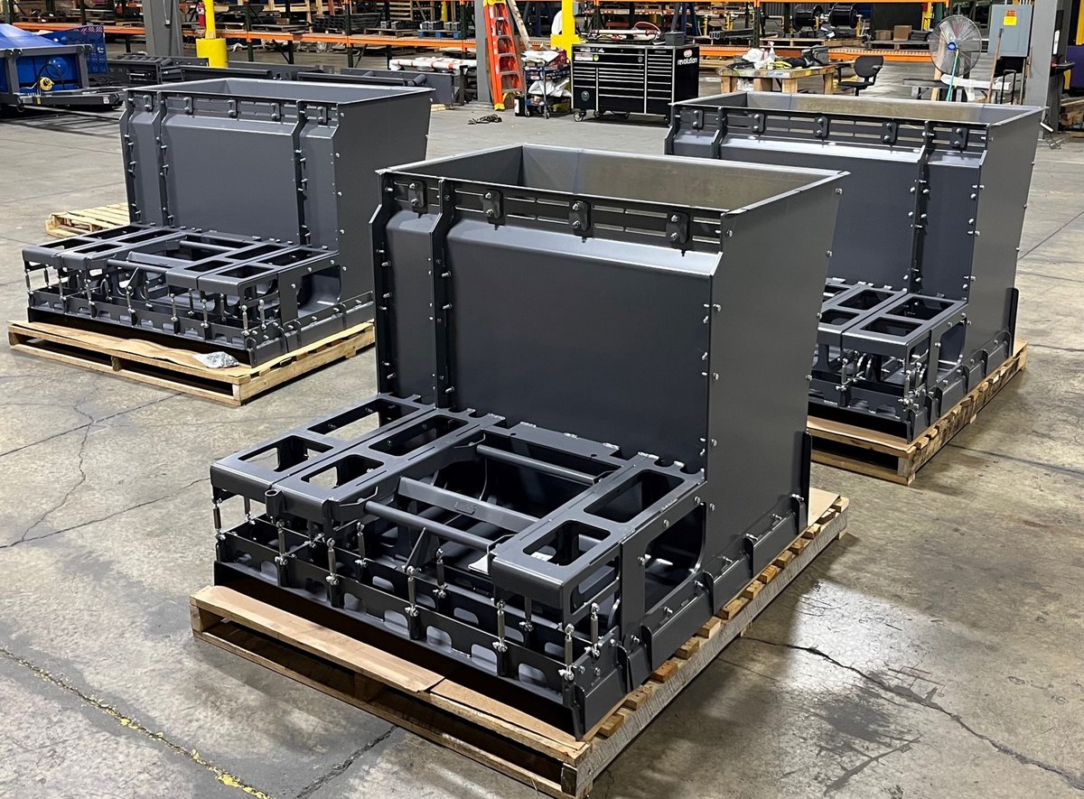 We produced these sectional sidewalk molds that give you the ability to create sidewalks from 4-6 feet wide without needing multiple molds. Fabriweld.com