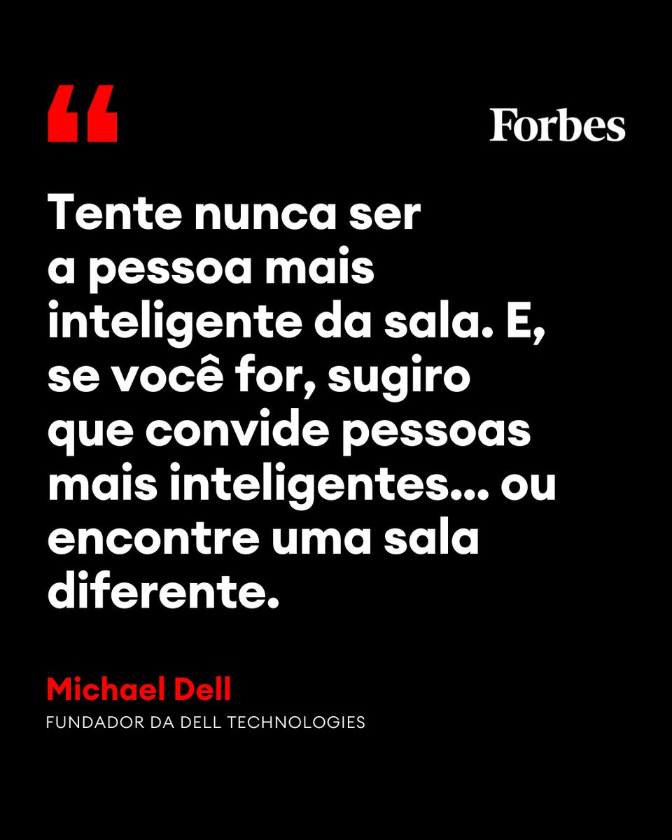 ForbesBR's tweet image. Michael Dell é fundador da Dell Technologies e um dos principais nomes da tecnologia global.

 #MichaelDell #Lideranca #Sucesso #Objetivo #FraseDoDia #ForbesBR