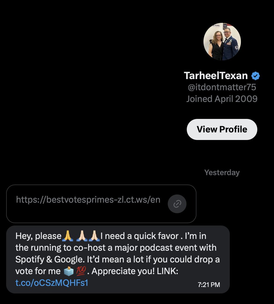 Another one bites the dusts.   BLOCK