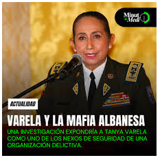 MnicaArosemena1's tweet photo. DE BUENA FUENTE, "LA MADRINA DE LA MAFIA ALBANESA" TANYA VARELA, HABRÍA FUGADO DEL PAÍS. ES HORA NO DE DESTITUIR JUECES, SINO DE METER PRESOS A ESTOS SINVERGUENZAS QUE NO LE DIERON PRISIÓN PREVENTIVA PARA QUE FUGUE! https://t.co/KEoMESKtoH