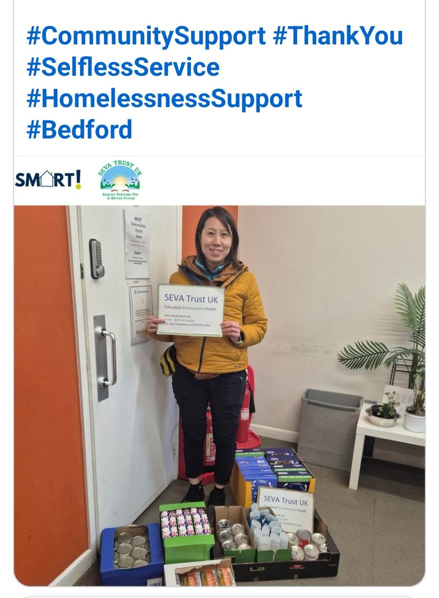 SEVA Trust UK (Official Account) tweet media