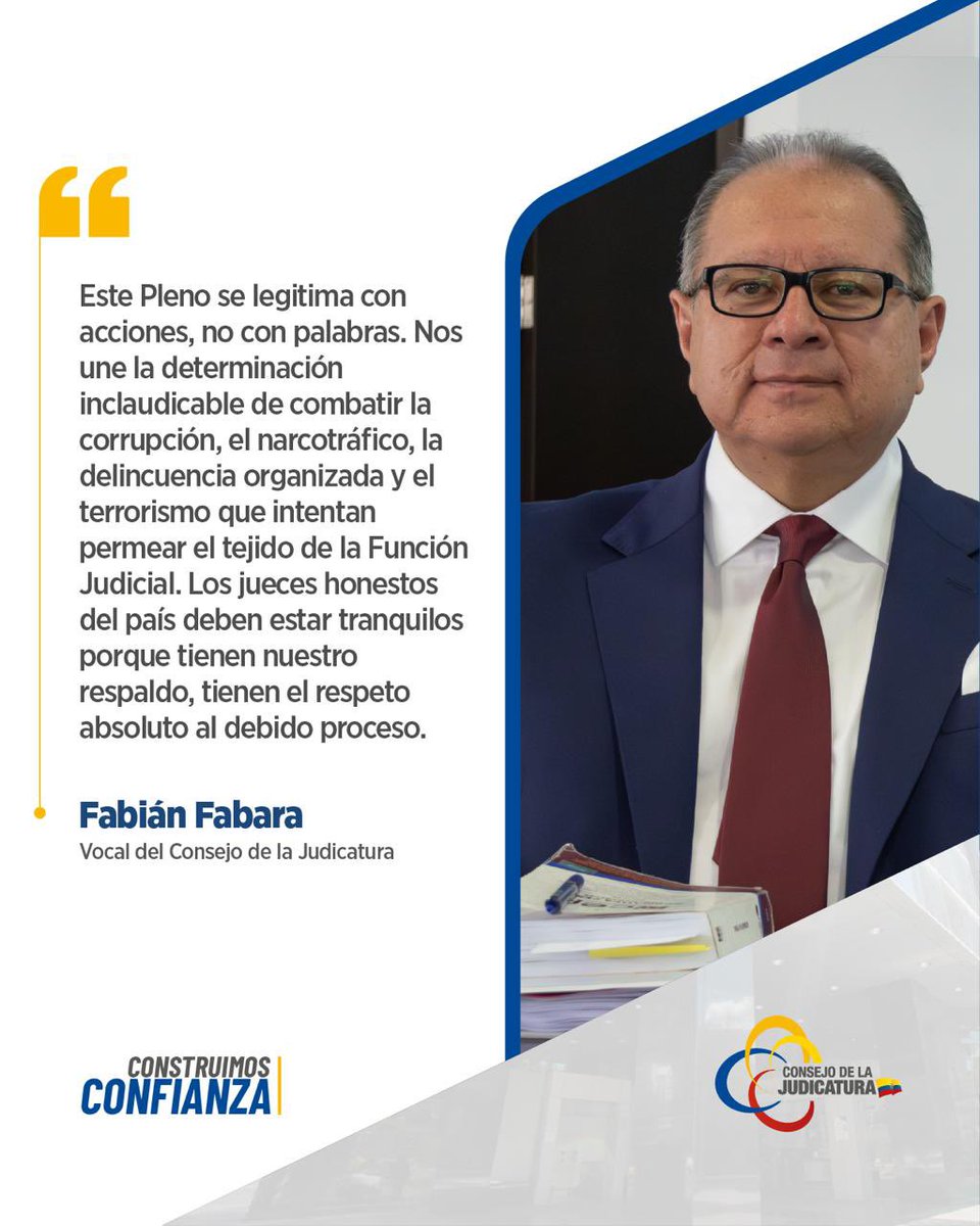 Consejo de la Judicatura tweet media