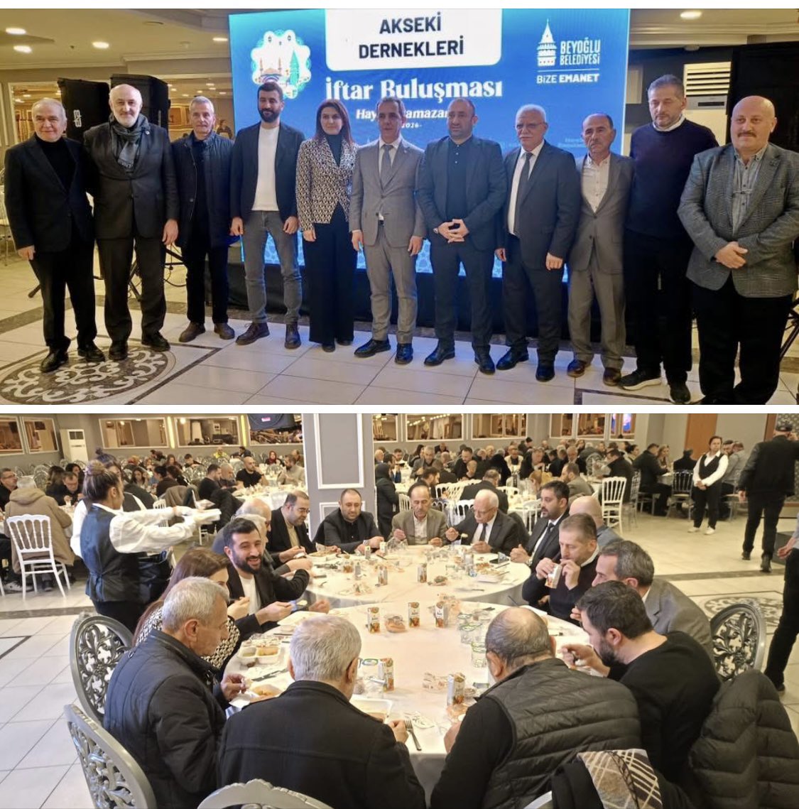 Aksekili Derneklerimizin Ortaklaşa düzenlediği iftar programına Değerli Hemşerilerim ile katılım sağladık.  #Akseki   ￼