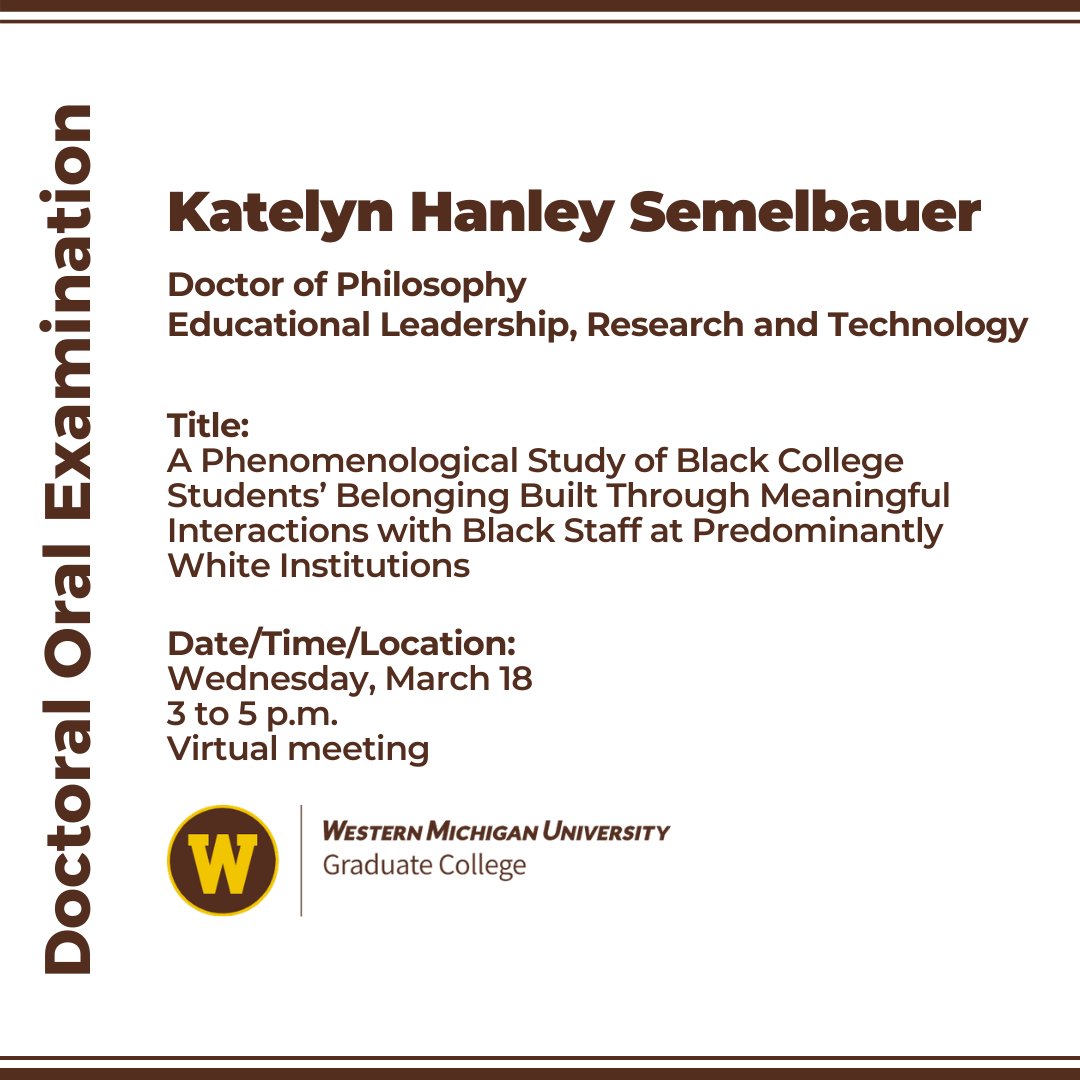 WMU Graduate College tweet media