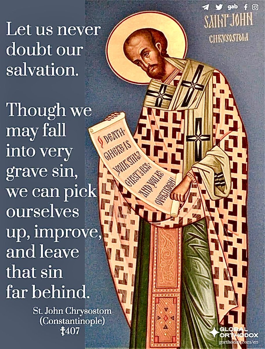 since33's tweet image. ☦️St. John Chrysostom