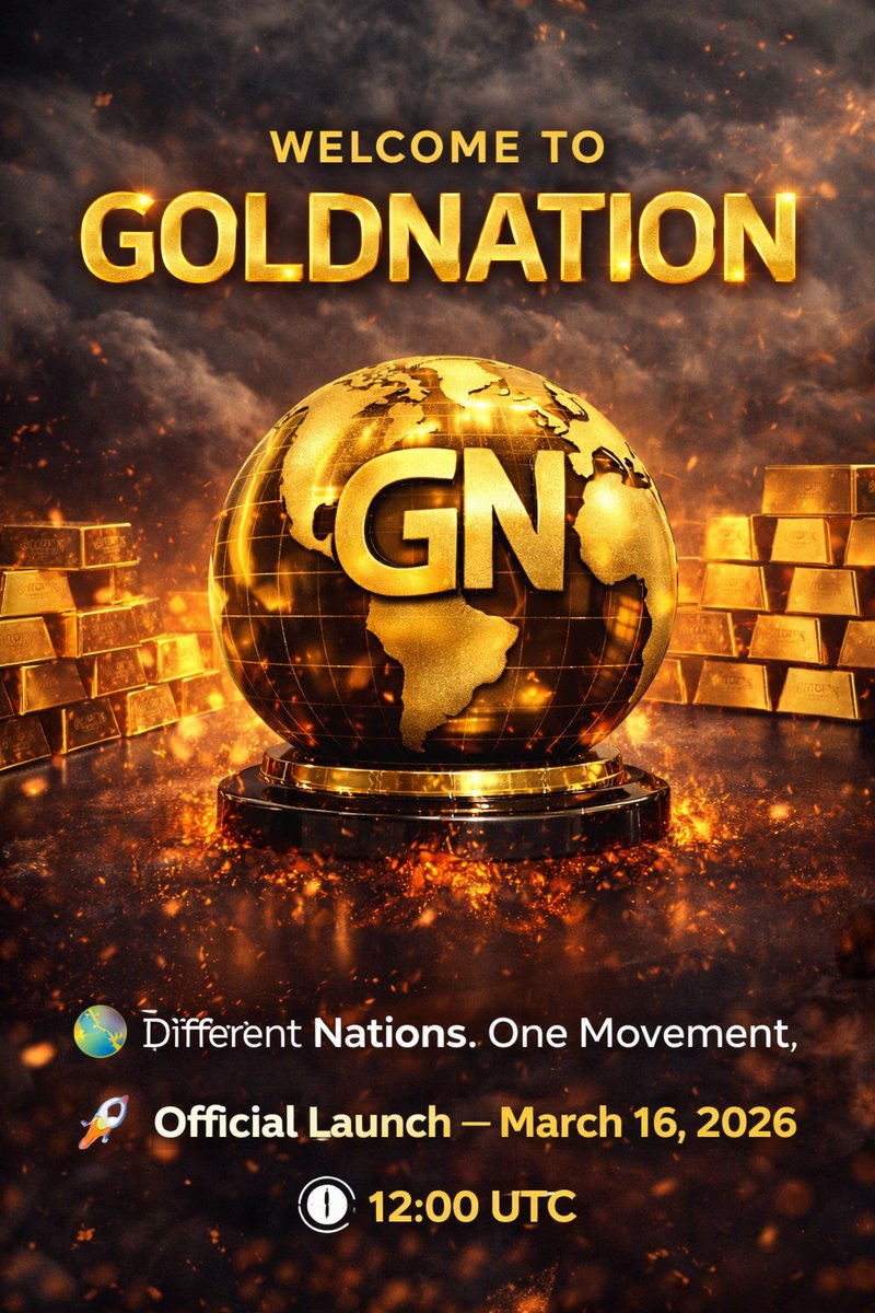 MOxaint's tweet photo. We are launching March 16 2026  🚀

$GLDN  is a meme coin built on #Solana 

Airdrop open 🪂 Drop your $SOL 👇 address &amp; RT ♻️

First 1,000 Address = 100,000,000 $GLDN

Snapshots in 15 hours ⏳ https://t.co/wzJijhKjkN