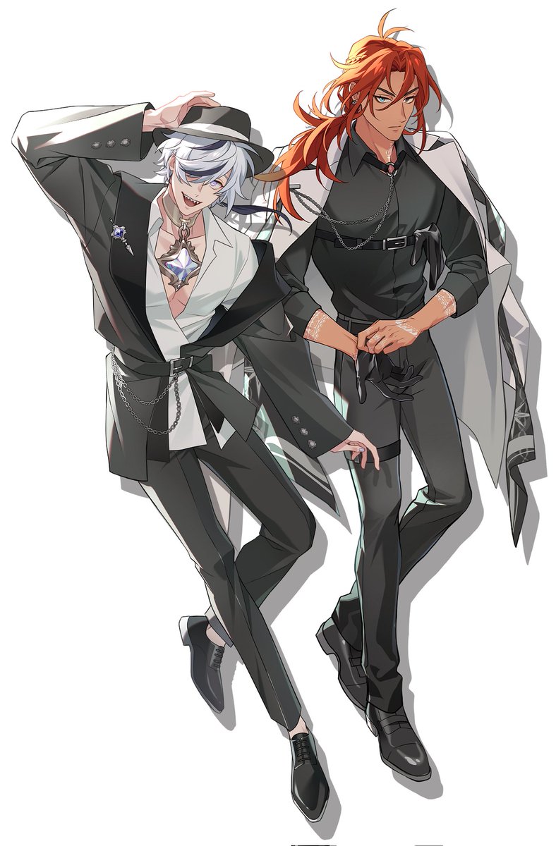SeitarouMyosei's tweet photo. The main couple has arrived at the dance ❤️🤍

#NuCarnival #DanBlade #BlaDante https://t.co/MiFGiUgc62