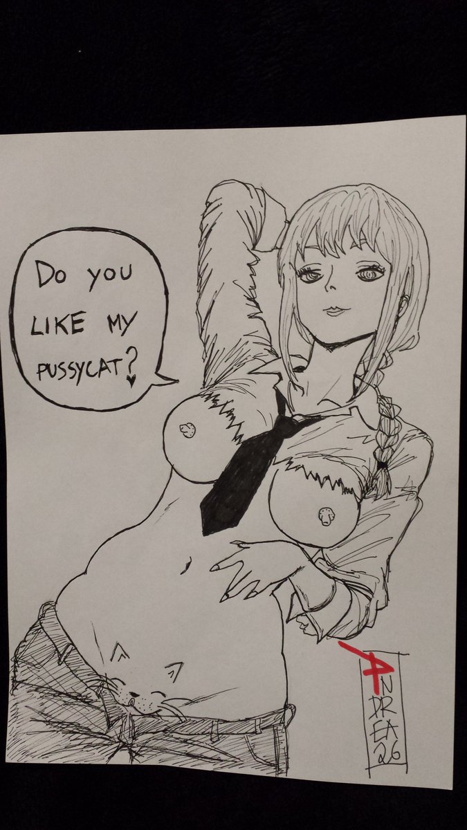 "Do you like my pussycat?"

#makima #pussy #nsfw #drawing #andrea2026 #xandridevilx