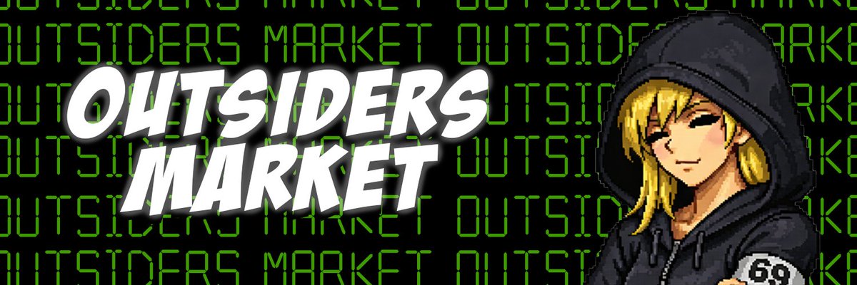 Early access, private chats and wallets, closed circles, investigations But there’s always another side to the story. The outsiders. The regular traders. The ones who grind in public. That’s where Outsider Market comes in. A narrative for the trenchers who weren’t invited - but