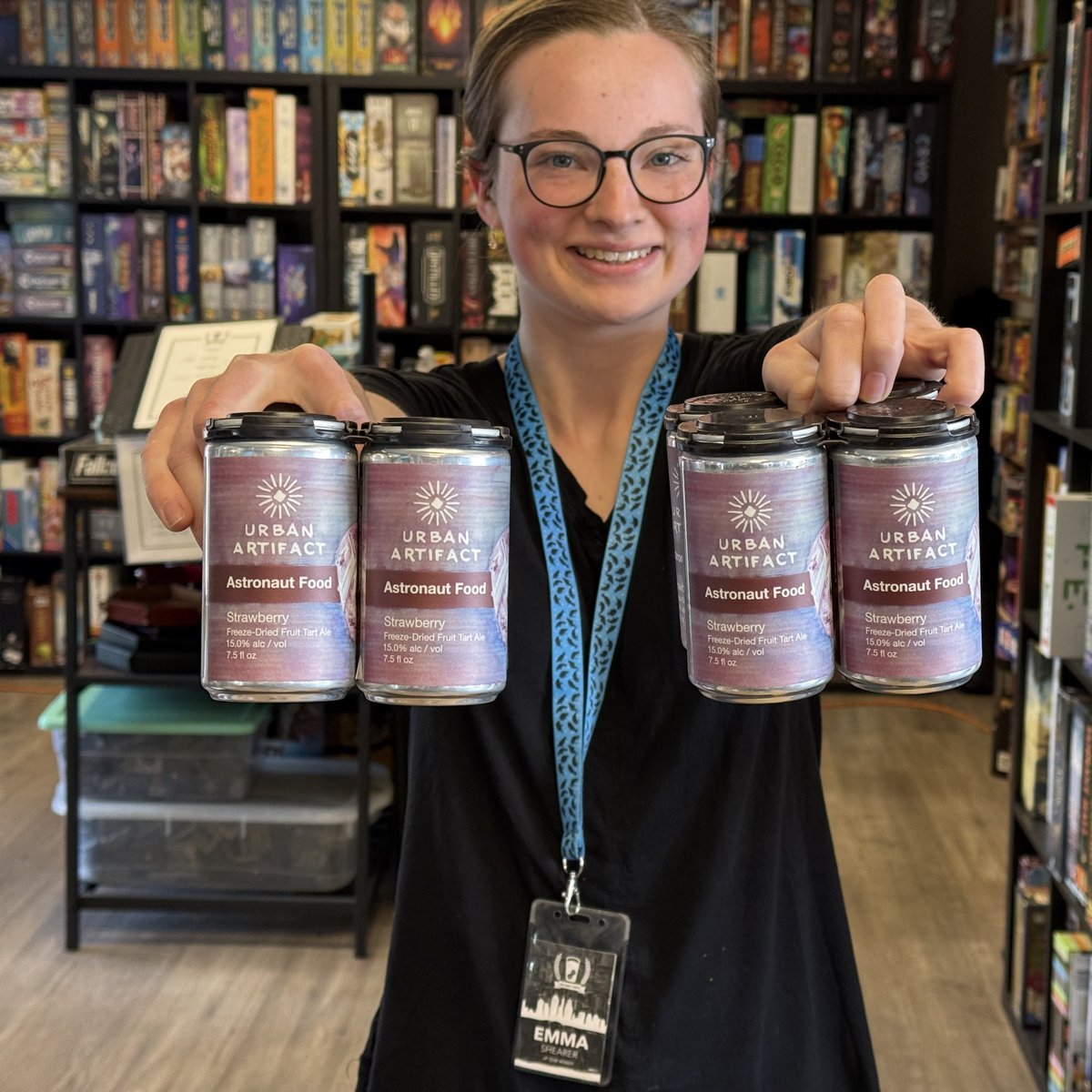 vpcincy's tweet photo. Limited supply of Strawberry Astronaut Food in from @UrbanArtifact! https://t.co/rvCTQDXY2Y
