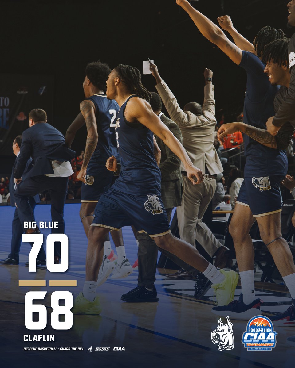 bstatesports's tweet photo. 𝐒𝐔𝐑𝐕𝐈𝐕𝐄 &amp; 𝐀𝐃𝐕𝐀𝐍𝐂𝐄 🏀

#CIAAHOOPS #GuardTheHill 🐾 https://t.co/gXjBJzX7IP