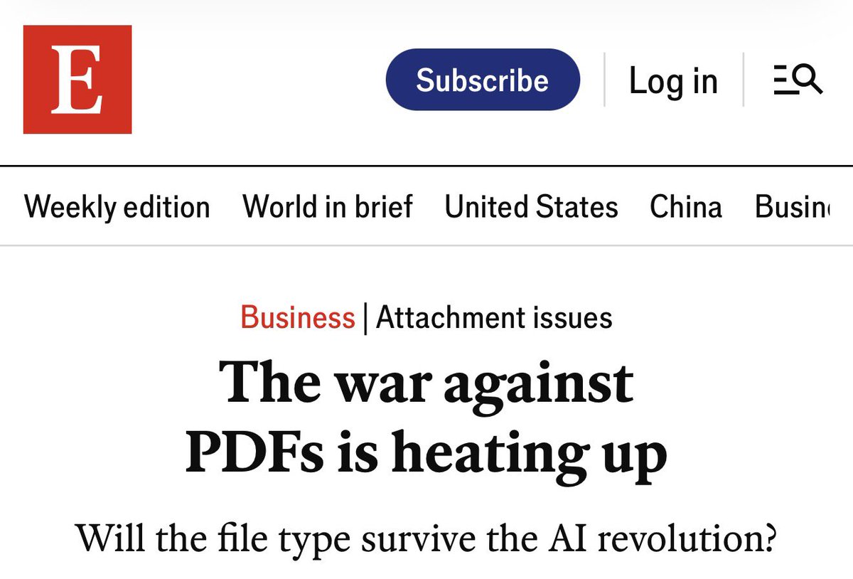 I can accept the student cheating and the devaluation of intellectual labor, but the one thing I can’t accept is artificial intelligence coming for my PDFs.