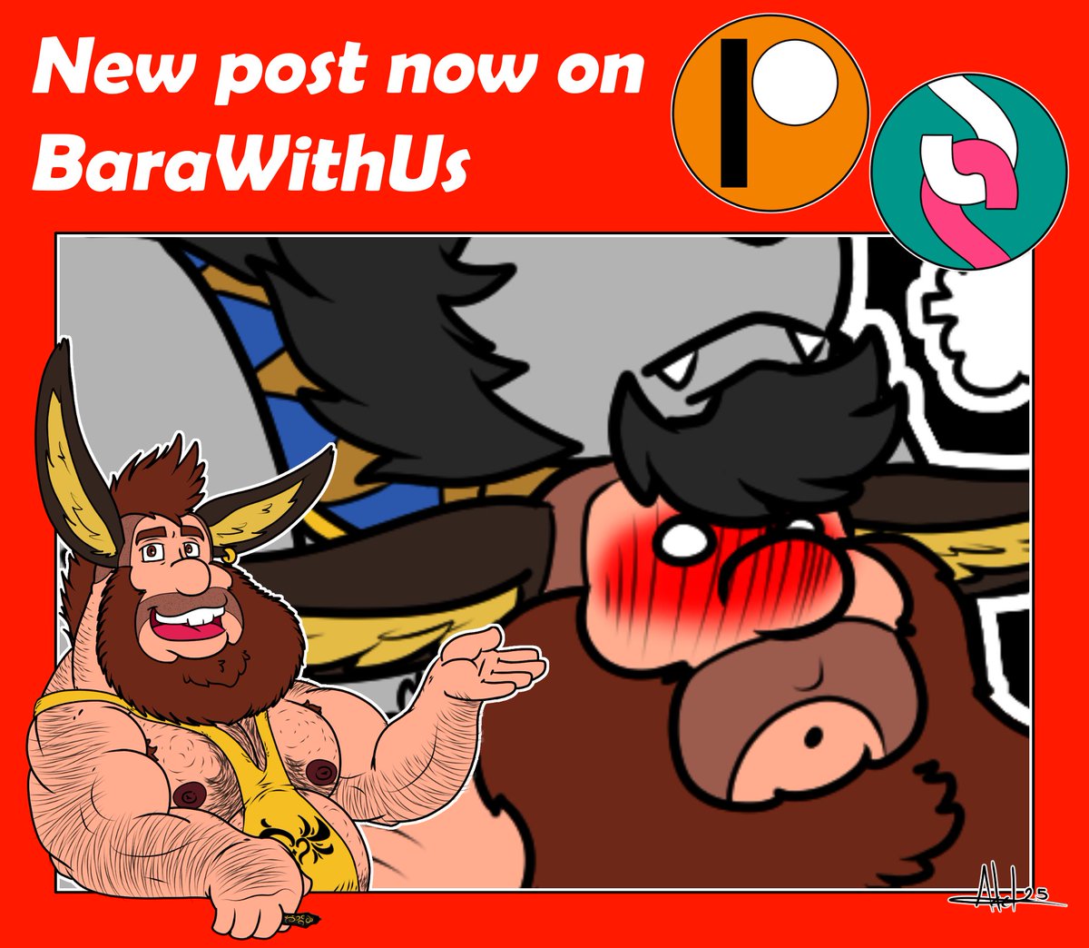 BaraWithUs's tweet photo. New posts now available for BWU subscribers!

Patreon: https://t.co/GQlzllIe2t
Subscribestar: https://t.co/l5XfB5uBBz

If you also like you can check out other posting sites here:
https://t.co/9zO3qYFUBj

(Please help me spread the word by re-posting if you can ;3) https://t.co/U6AfTJZBTu