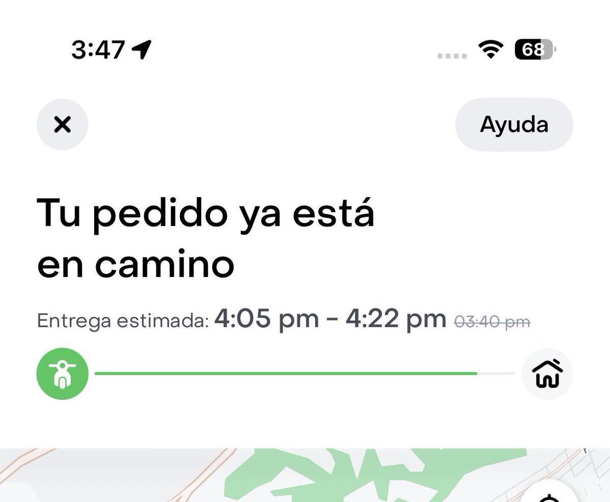 Diewoow_Sc's tweet photo. @RappiMexico 

¿Cómo puedo cambiar la propina de los repartidores?

Siempre es lo mismo. Uno incluye el pago de rappi turbo, deja buen porcentaje de propina esperando que el servicio de entrega sea en el tiempo esperado. Y siempre, SIEMPRE se retrasan más de 30-40 minutos. https://t.co/nJ4FJmHsDl