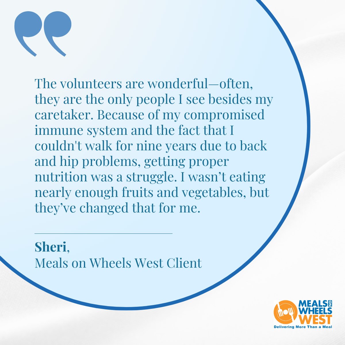 Meals On Wheels West tweet media
