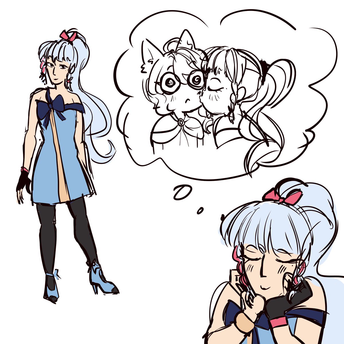 akamochii1's tweet photo. Ayaka and Lynette in Lolirock inspired outfits...
New yuri ship dropped: Ayanette
#ayaka #lynette #ayanette https://t.co/h3Vds5VfZa