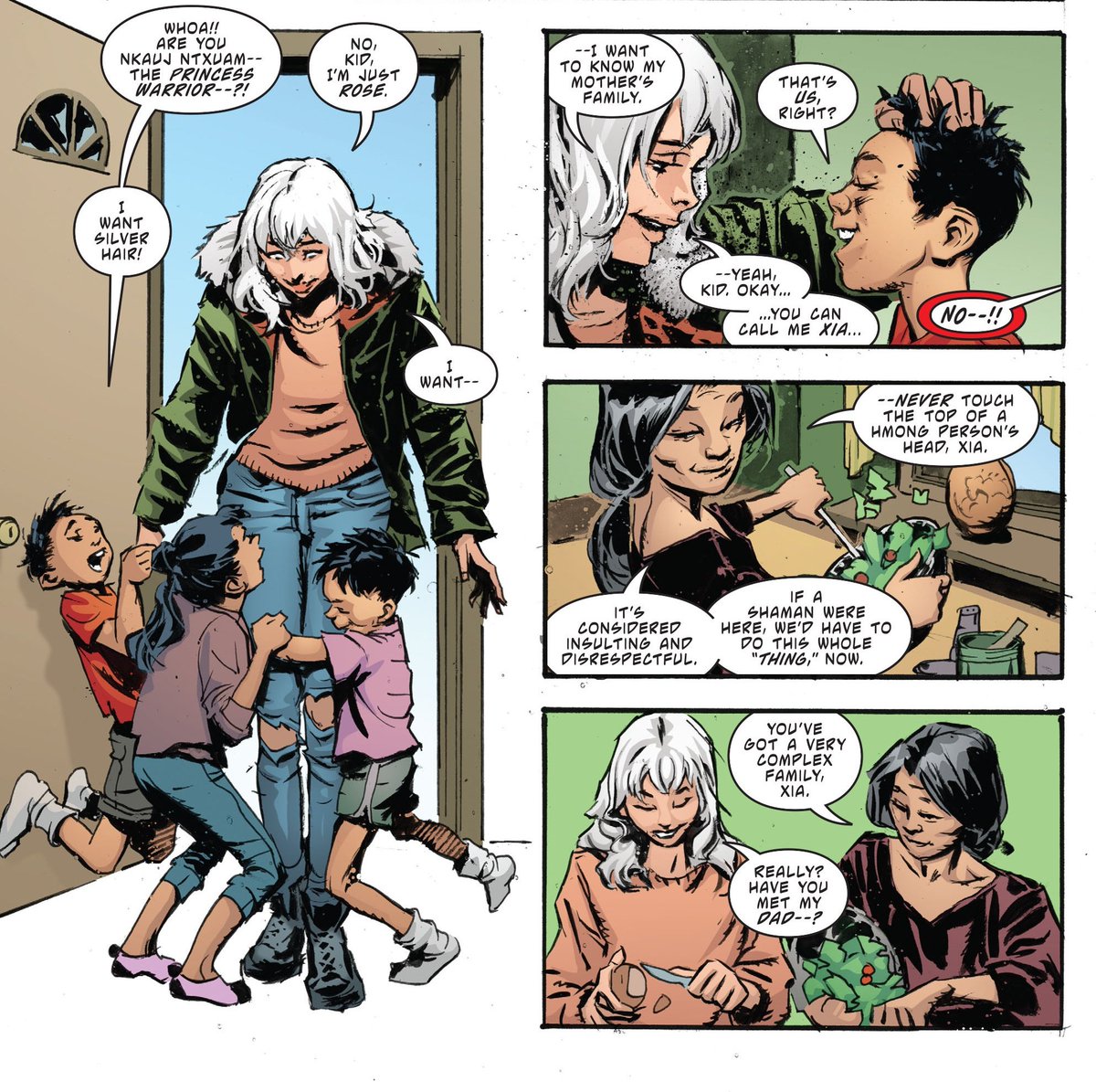 ROSE W HER HMONG SIDE OF HER FAMILY AUGHHH😭😭😭😭😭