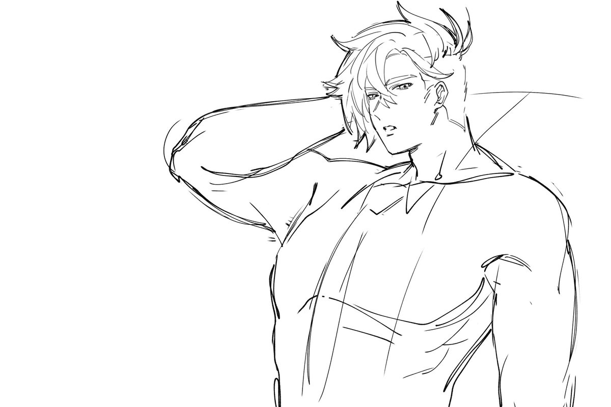 David getting drawn later