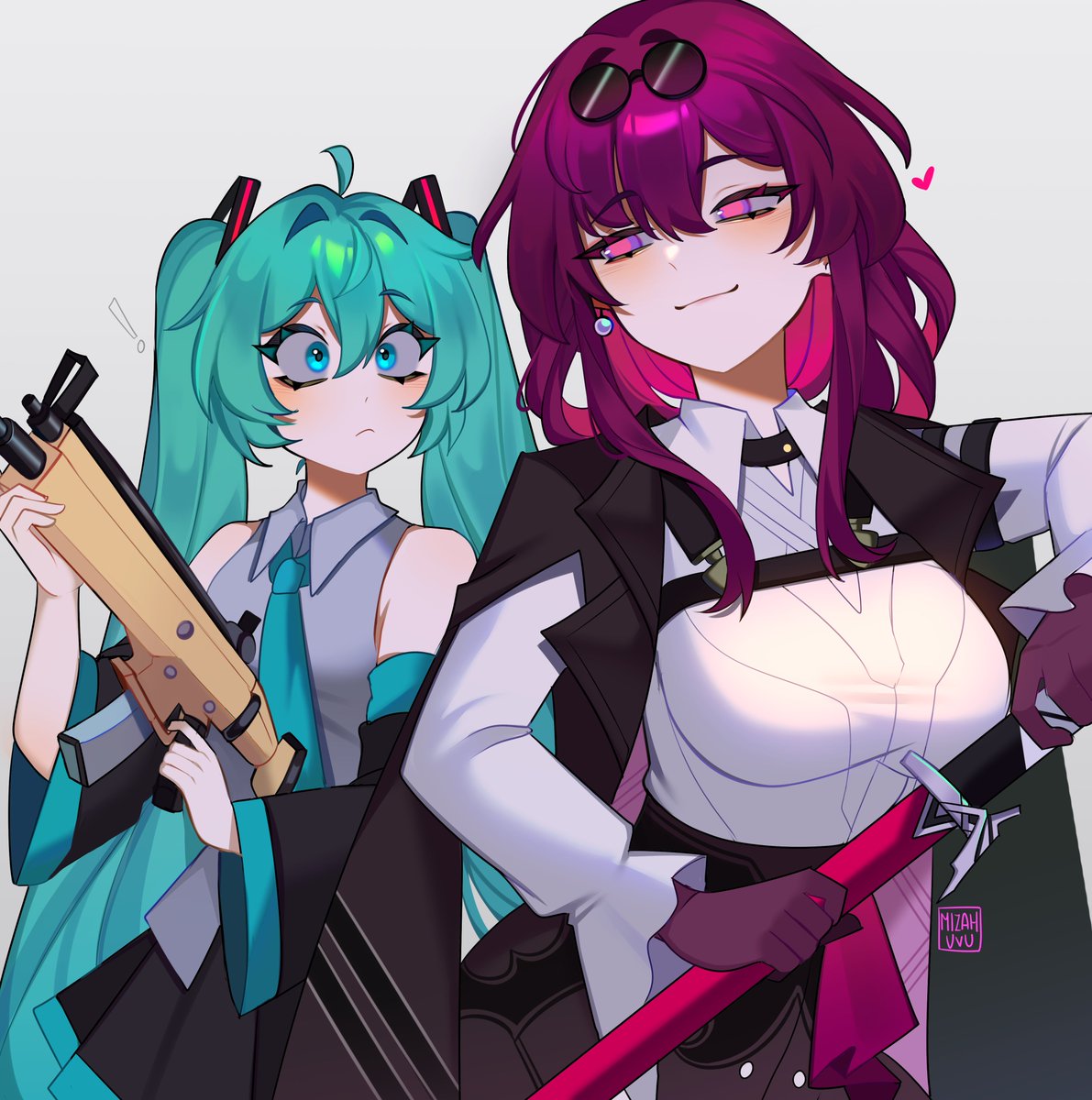 Two divas meet🕷️🎶
#Fortnite #HonkaiStarRail #初音ミク