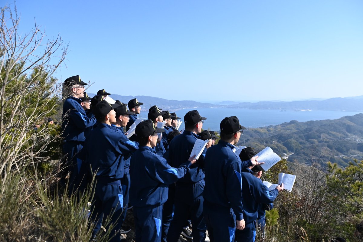 幹部予定者課程は、入校式を無事に終えた後、幹部候補生学校の北に位置