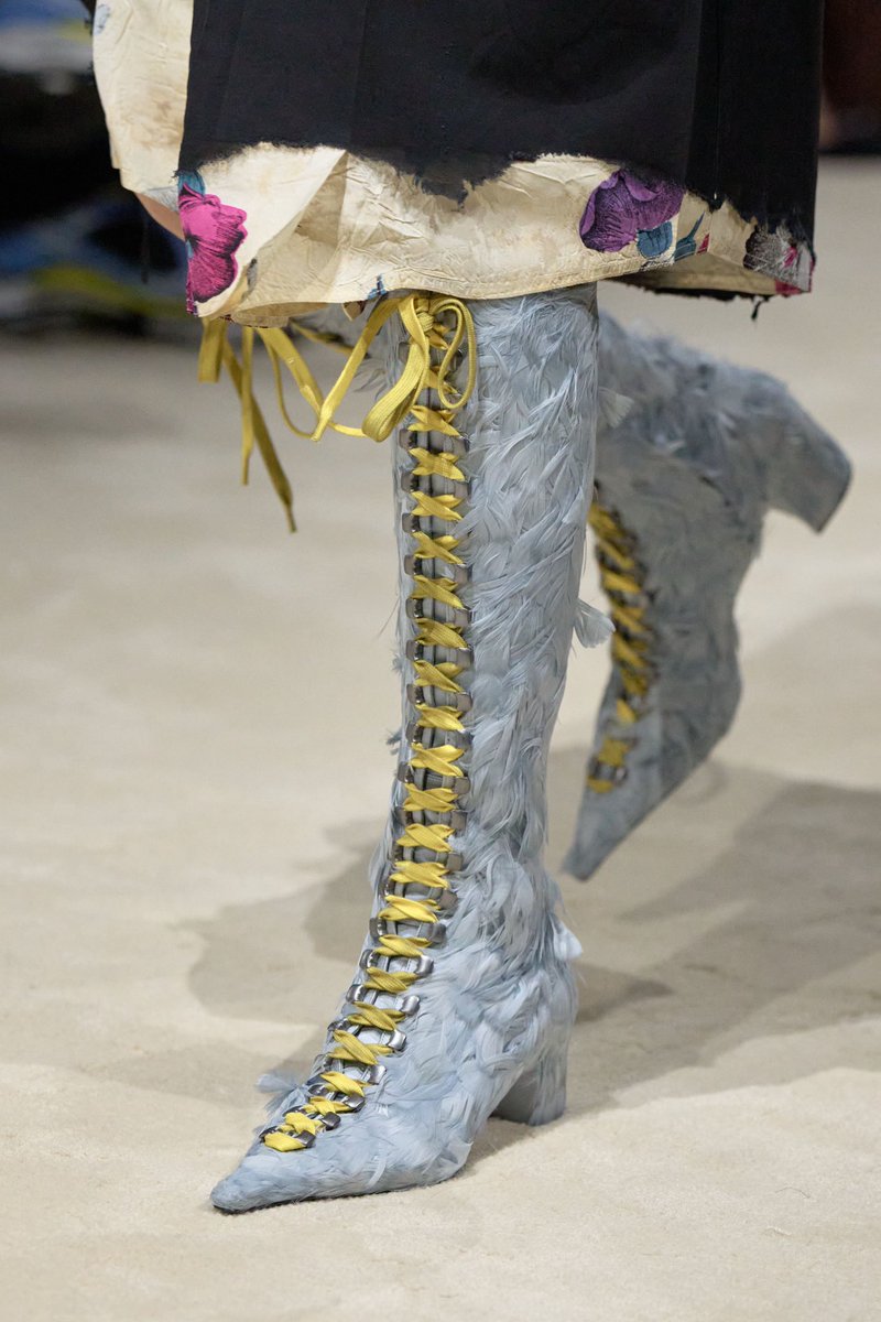 I love a crazy heel, and luckily, so does Miuccia Prada.